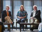 Amedisys President and CEO Paul Kusserow participates in a leadership panel during the 2018 Home Health Care News Summit in Chicago.